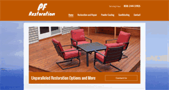 Desktop Screenshot of pfrestoration.com